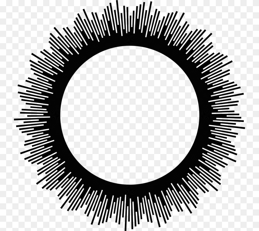 Computer Icons Circle Rainbow Sound Icon Design, Gray PNG