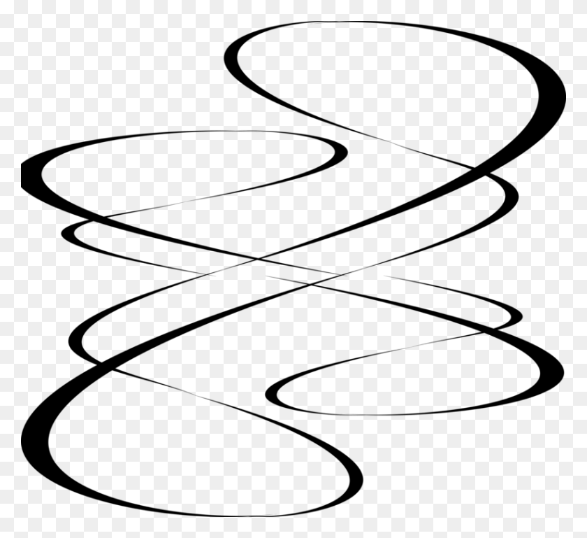824x750 Computer Icons Curve Decorative Arts Line Clip Art Curves, Gray, World Of Warcraft HD PNG Download