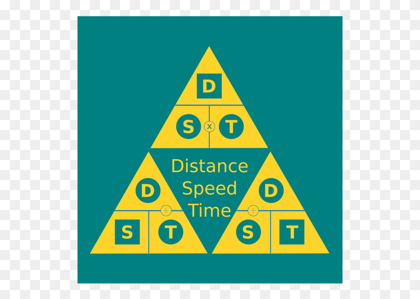 531x538 Computer Icons Distance Time Speed Line Distance Speed Time Clipart, Triangle, Building, Architecture HD PNG Download