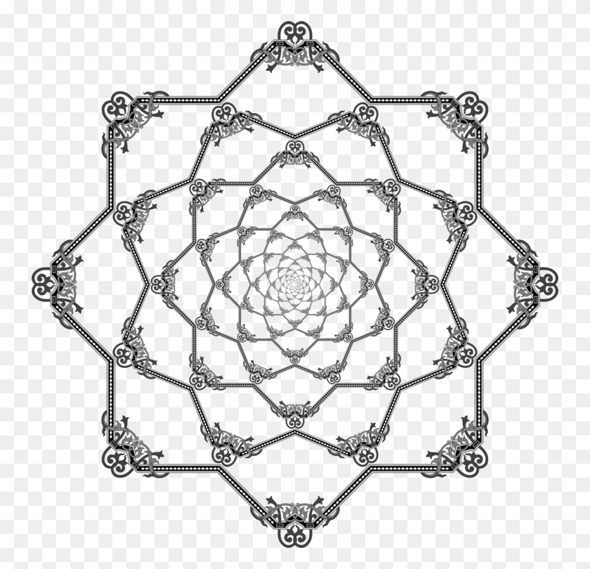 750x750 Computer Icons Sacred Geometry Motif Symmetry Metal Framed Wall Mirror, Spider Web, Photography HD PNG Download
