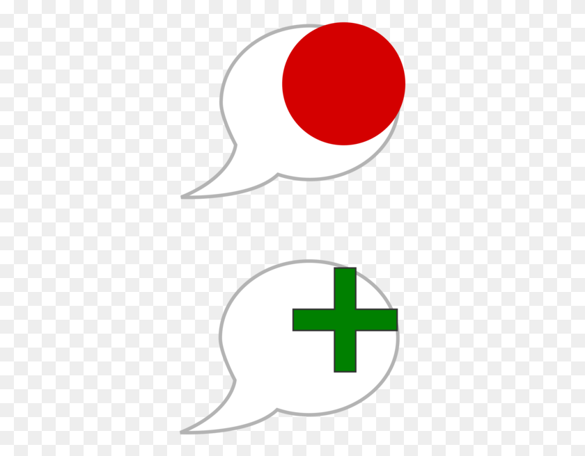 327x596 Computer Icons Speech Balloon Symbol Sign Cross, First Aid, Logo, Trademark HD PNG Download