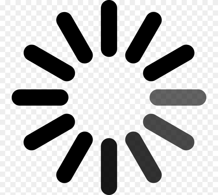 Computer Icons Throbber Progress Bar Loader, Gray Sticker PNG