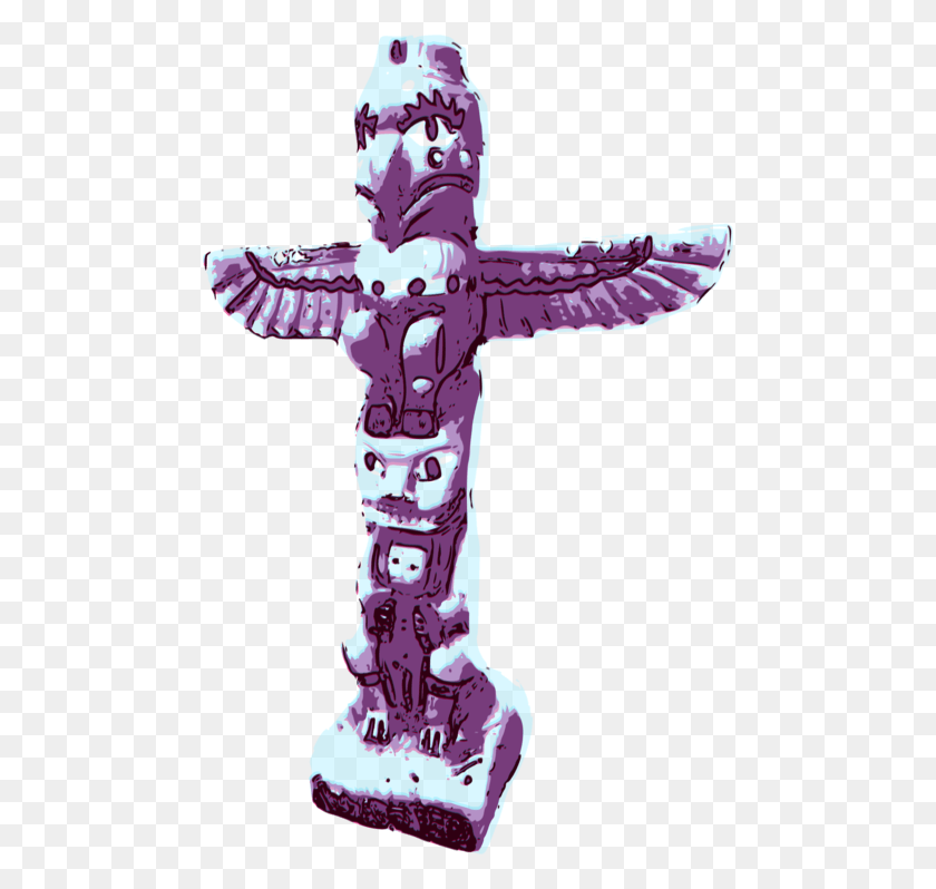 479x738 Computer Icons Totem Pole Art Cross, Architecture, Building, Pillar HD PNG Download