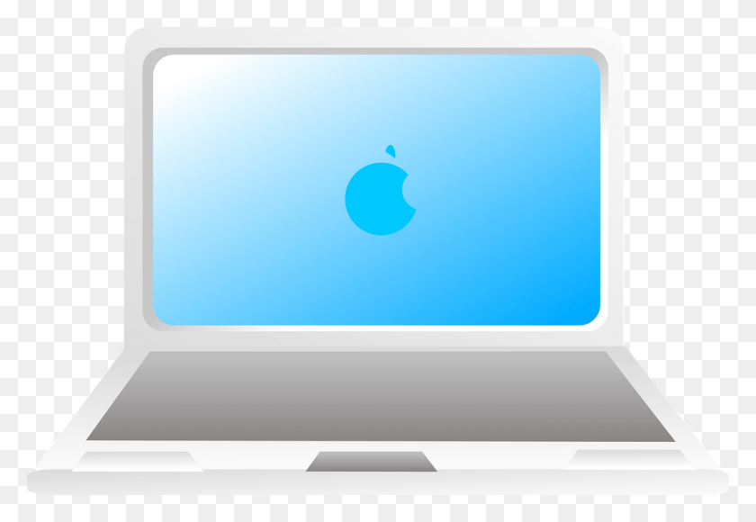 1280x854 Descargar Png Computadora Portátil Apple White Mac Image Macbook Clip Art, Electronics, Pc, Logo Hd Png