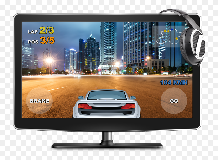 742x555 Computer Monitor Displaying A Game Computer Monitor Game, Monitor, Screen, Electronics HD PNG Download