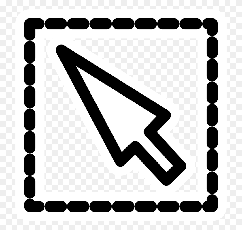 737x737 Computer Mouse Pointer Cursor Computer Icons Window Eraser Tool In Computer, Label, Text, Symbol HD PNG Download