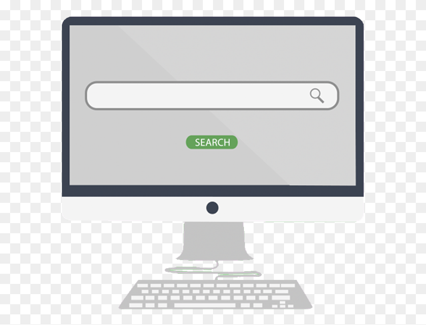 599x581 Computer Search Icon Computer Monitor, Pc, Electronics, Computer Keyboard HD PNG Download