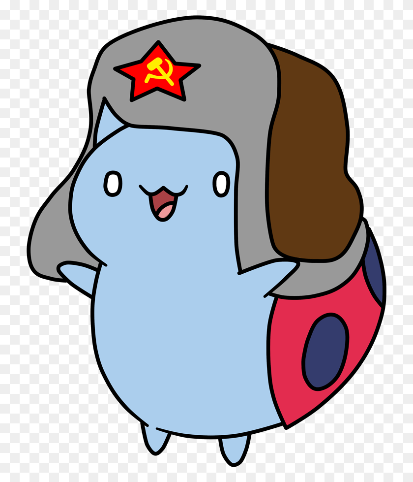 733x919 Comrade Catbug Helping With Morale Bravest Warrior Cat Bug, Animal, Bird, Symbol HD PNG Download
