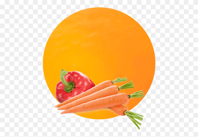 478x522 Comwp And Red Pepper Concentrate Orange And Carrot, Plant, Vegetable, Food HD PNG Download