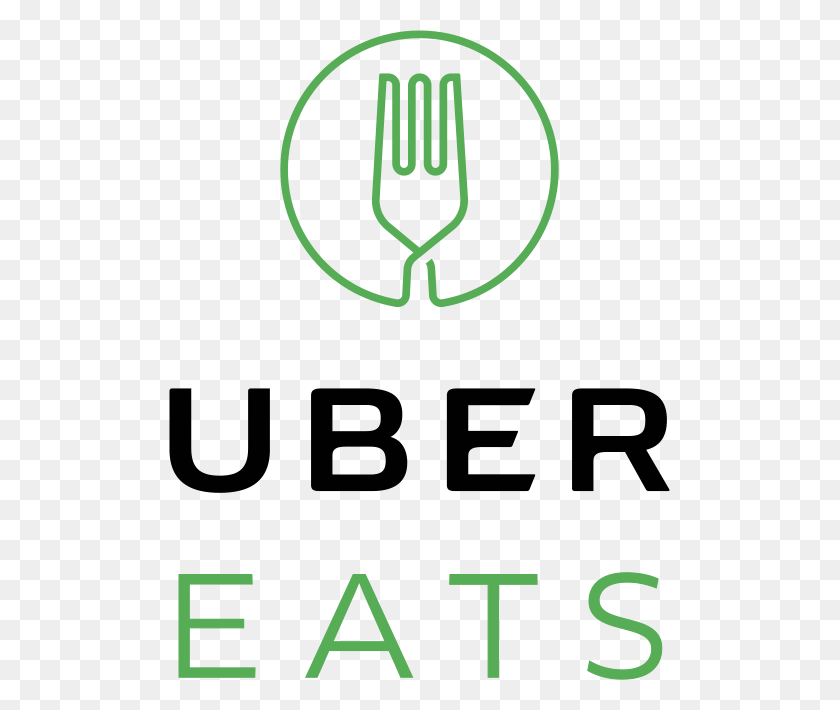 501x650 Con Ubereats Y Studio Velocity Newsroom Logo Прозрачный Uber Eats, Символ, Текст, Вилка Hd Png Скачать
