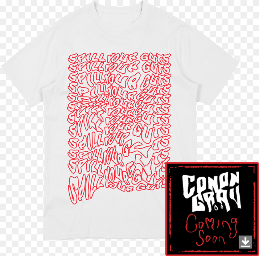 890x879 Conan Gray Comfort Crowd Tour Merch, Clothing, T-shirt, Shirt PNG