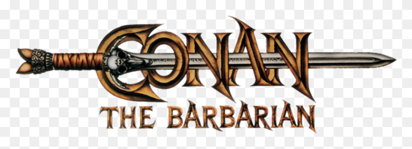920x289 Conan The Barbarian Logo, Word, Alphabet, Text HD PNG Download