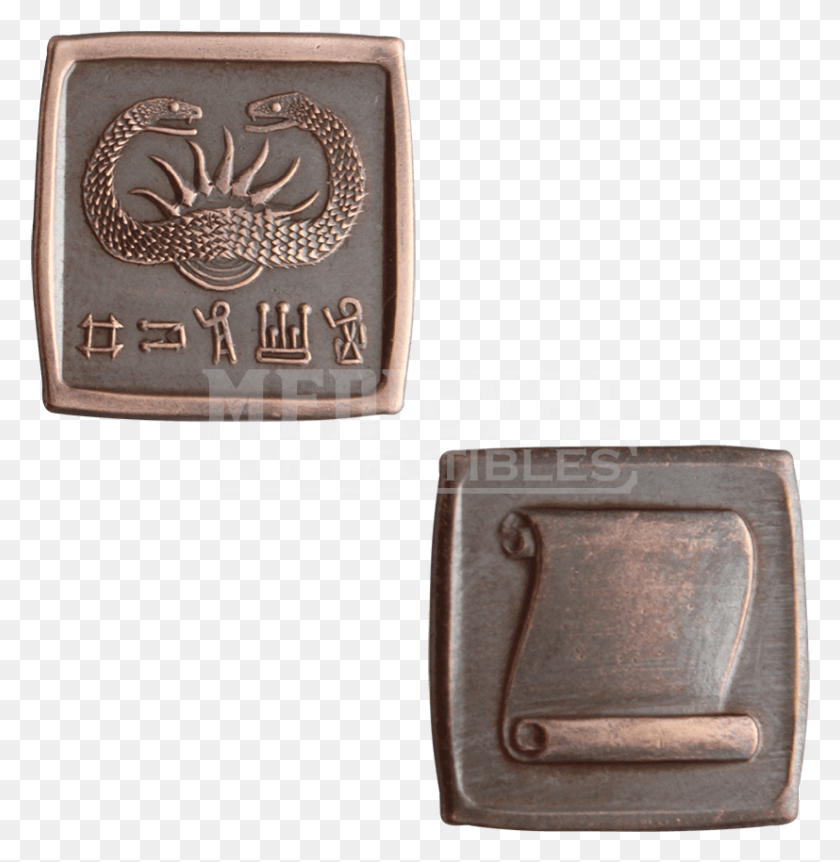 827x851 Conan The Barbarian Stygian Copper Scroll Coin Wallet, Buckle, Bronze, Logo HD PNG Download
