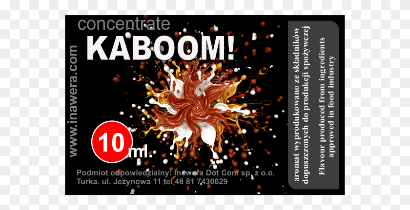 575x371 Концентрат Kaboom Fireworks, Текст, Бумага, Графика Hd Png Скачать