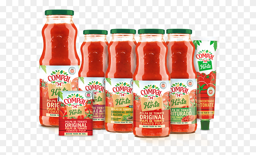 598x449 Descargar Png Jugo Concentrado De Tomate Y Pulpa Sal Acidez Regulador Compal Tomate, Ketchup, Alimentos, Bebidas Hd Png