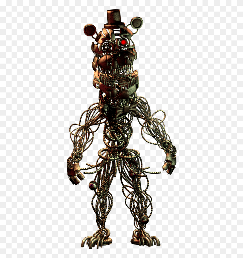 382x833 Концепт-Арт Для Twisted Freddy И Twisted Bonnie Molten Freddy Full Body, Бусина, Аксессуары, Аксессуары Hd Png Скачать