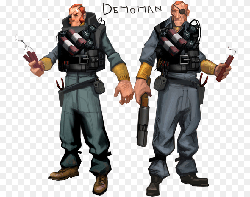 Concept Demoman Team Fortress 2 Demoman Concept Art, Adult, Male, Man ...