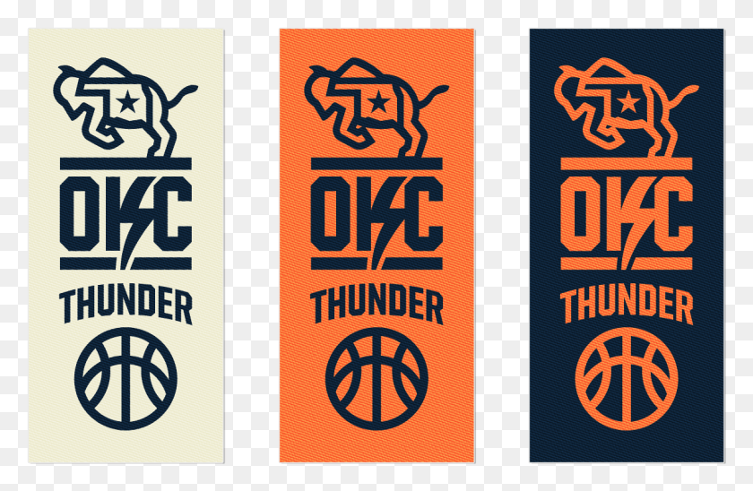 1205x754 Concept For A New Oklahoma City Thunder Brand Identity Oklahoma City, Text, Label, Word HD PNG Download