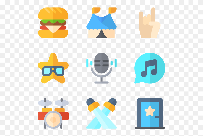 529x505 Concert Icon, Text, Alphabet HD PNG Download