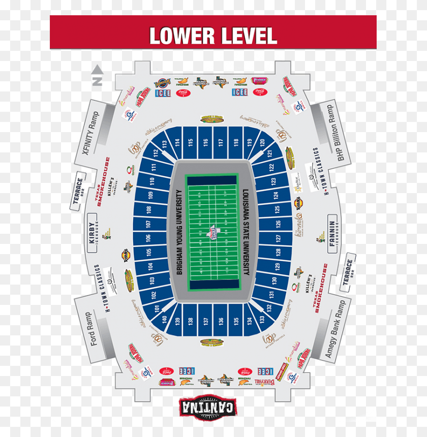 643x800 Concession Maps Nrg Stadium Concessions Map, Building, Arena, Field HD PNG Download