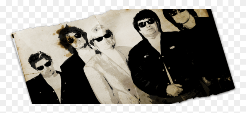 2397x1001 Concorde The Travelling Wilburys Experience Monochrome, Sunglasses, Person HD PNG Download
