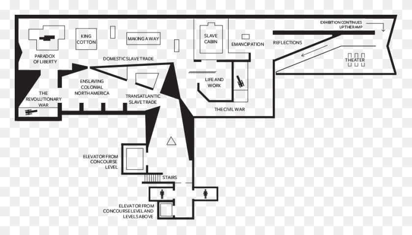 900x483 Concourse 3 Floor Map Museum Floor Map, Floor Plan, Diagram, Plan HD PNG Download