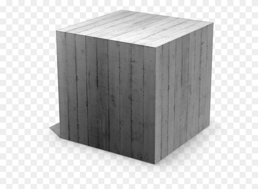638x556 Concrete Cube Coffee Table, Home Decor, Tabletop, Furniture Descargar Hd Png
