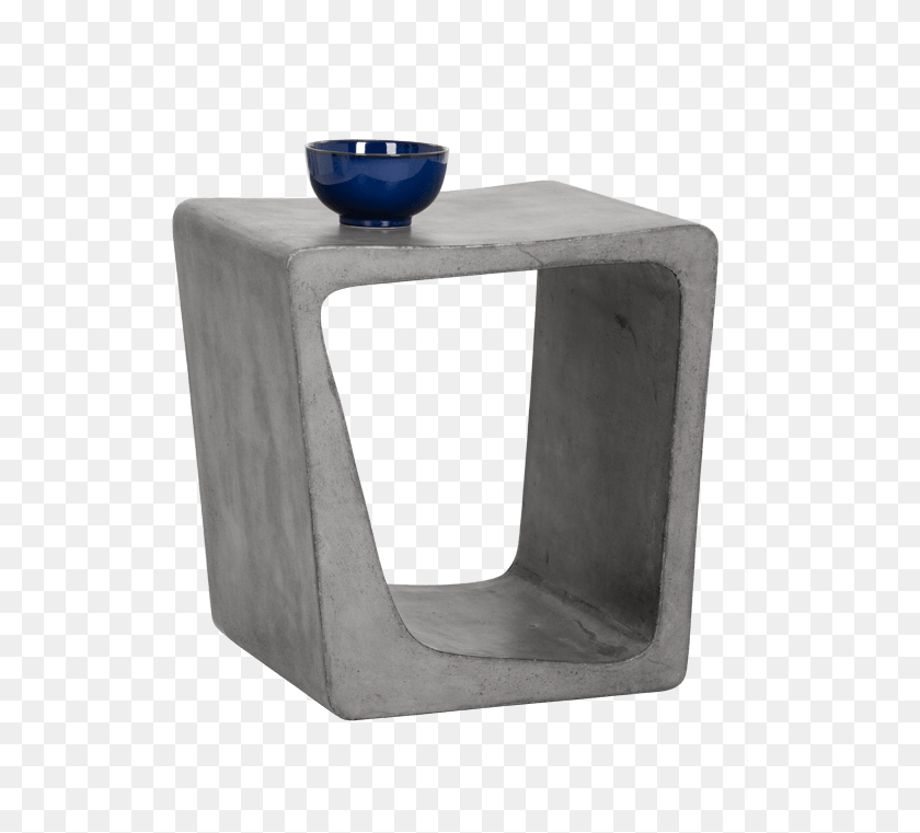 527x701 Concrete End Table, Bowl, Mailbox, Letterbox Descargar Hd Png