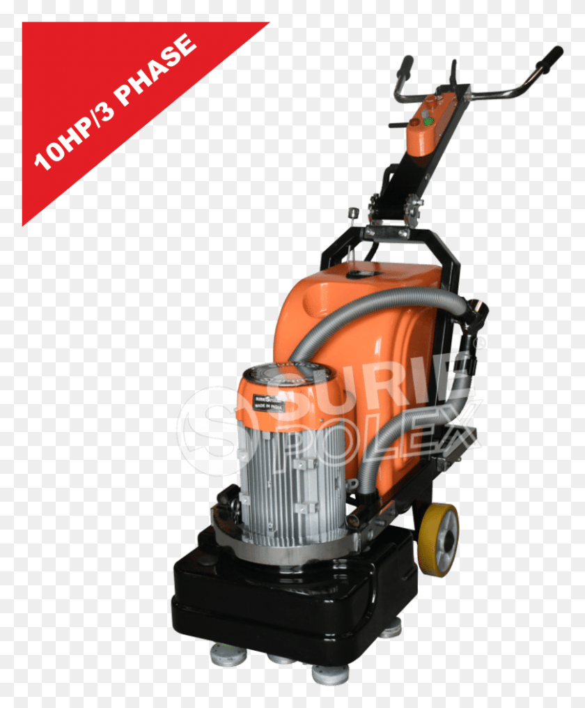 806x988 Concrete Floor Polishing Machine Polishing, Appliance, Vacuum Cleaner, Lawn Mower HD PNG Download