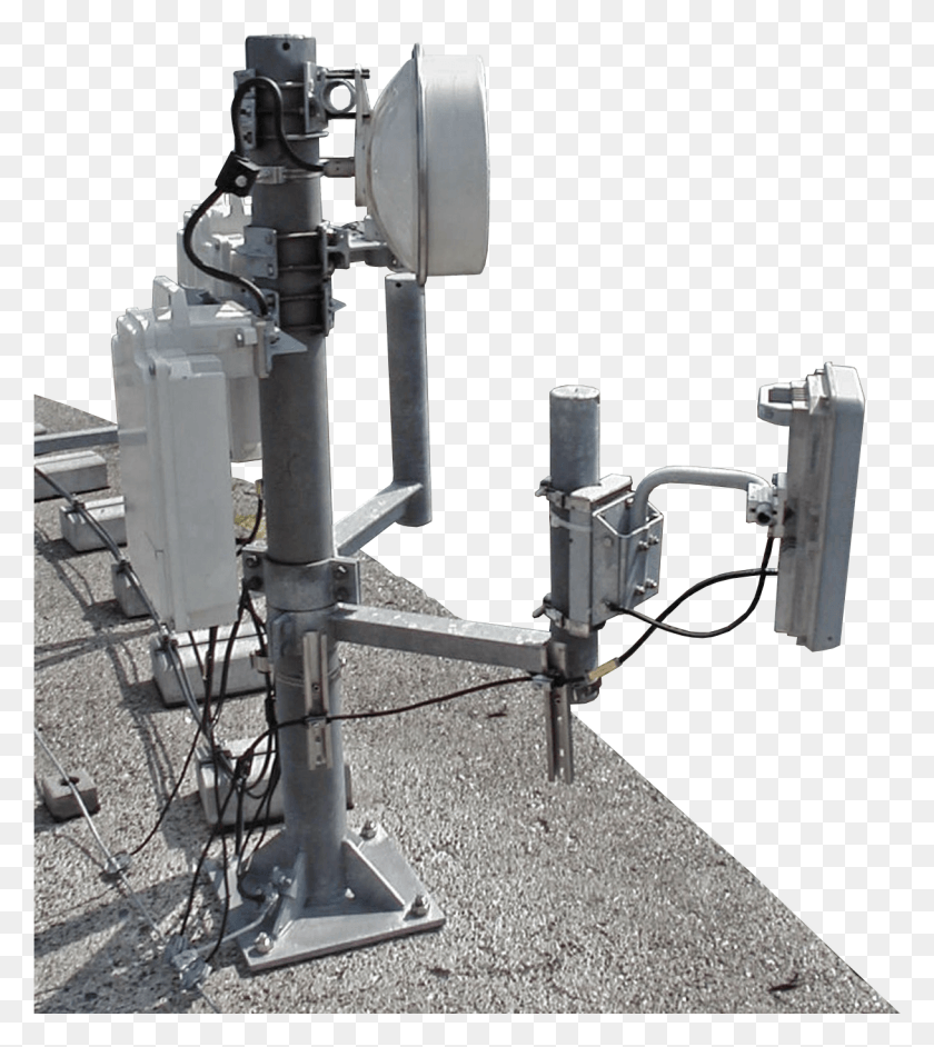 1217x1377 Concrete Mounted Galvanised Pole For Rooftop Machine Tool, Tripod, Robot, Tabletop Descargar Hd Png