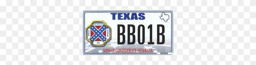 301x153 Confederate Flag Still Contentious As States Weigh Texas Confederate Flag License Plate, Vehicle, Transportation, License Plate HD PNG Download
