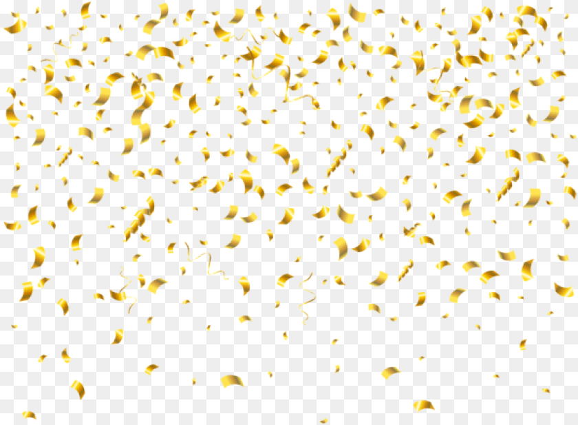 837x617 Confetti Clip Art Image Fond Gold Confetti Gif, Paper PNG
