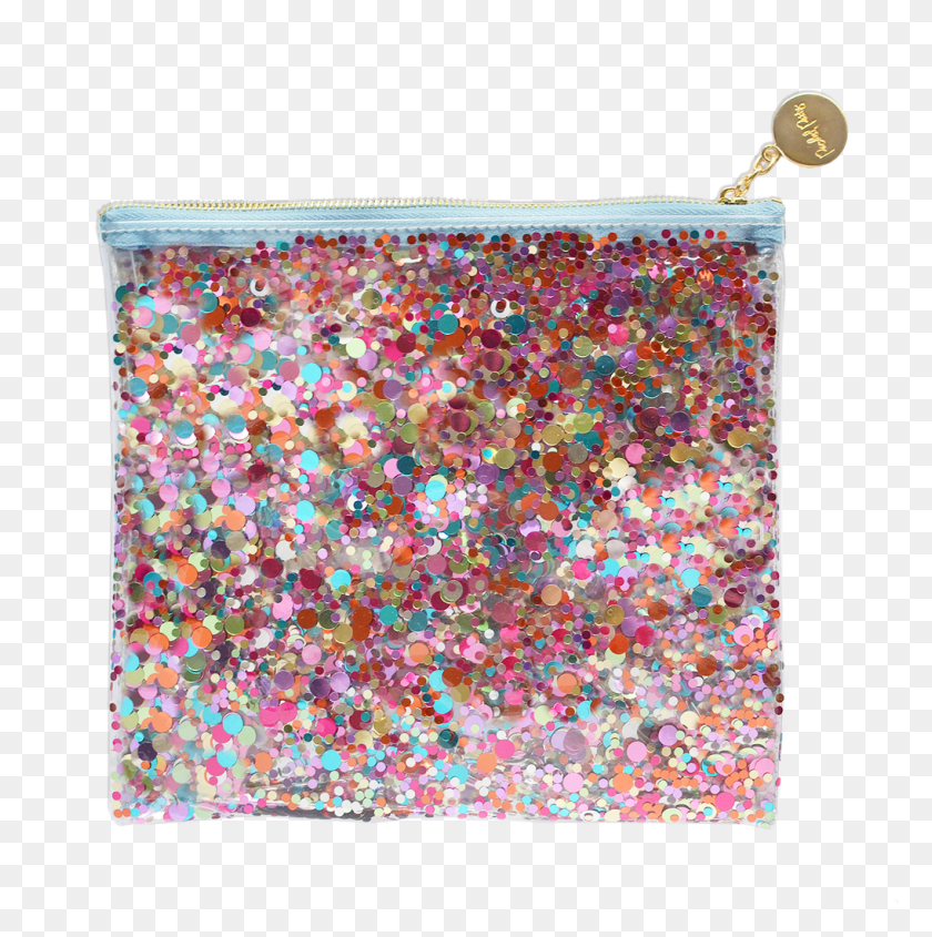 1018x1025 Confetti Party Pouch, Rug, Light, Glitter HD PNG Download