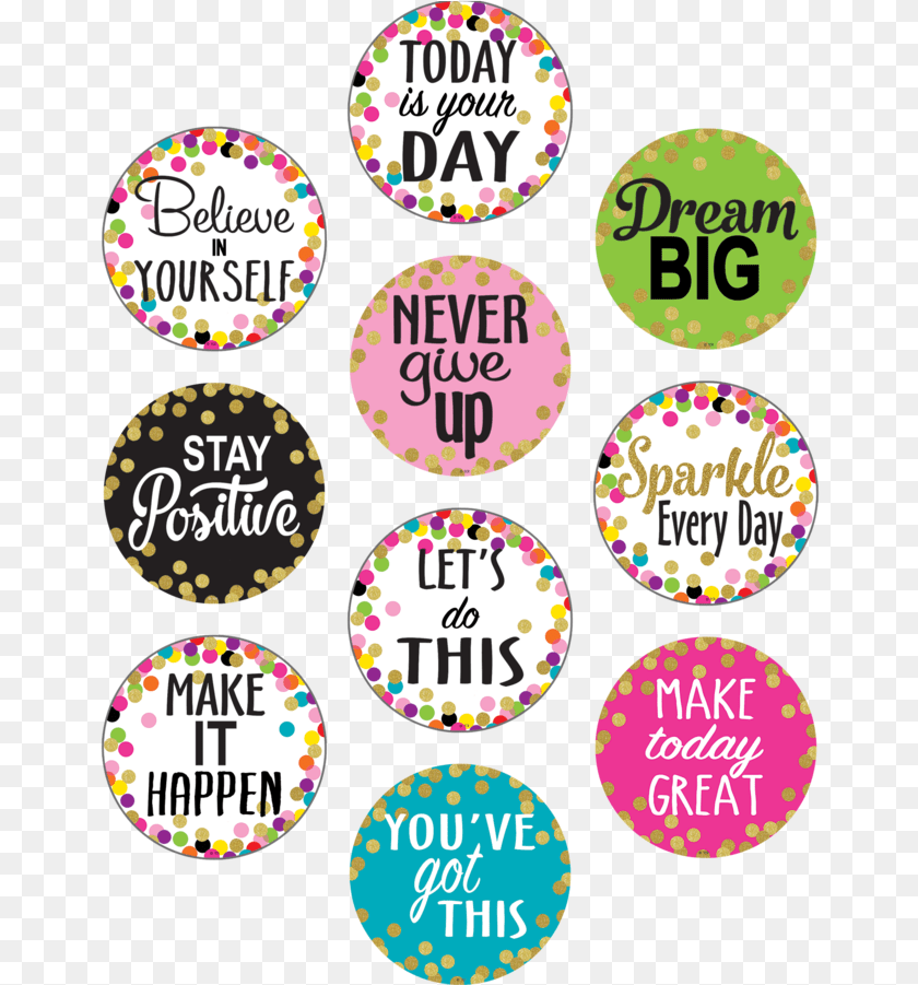 659x901 Confetti Positive Sayings Accents Confetti Positive Sayings, Sprinkles PNG