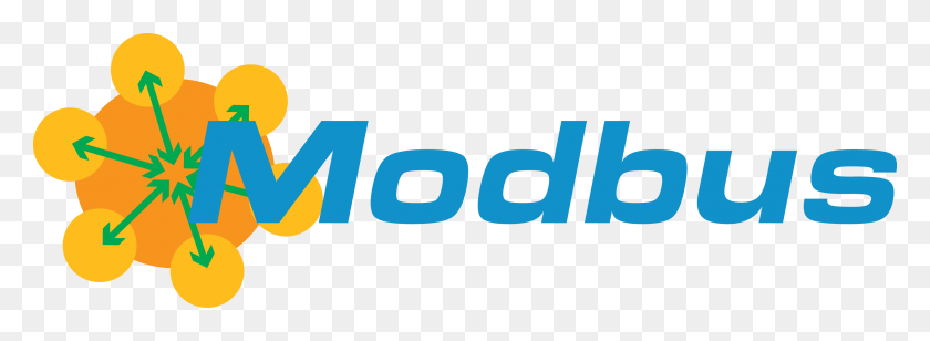 2668x851 Descargar Png Modbus Logo Modbus Logo, Word, Texto, Alfabeto Hd Png