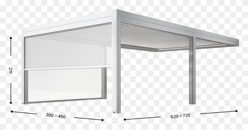 955x468 Configurations Canopy, Awning, Porch HD PNG Download