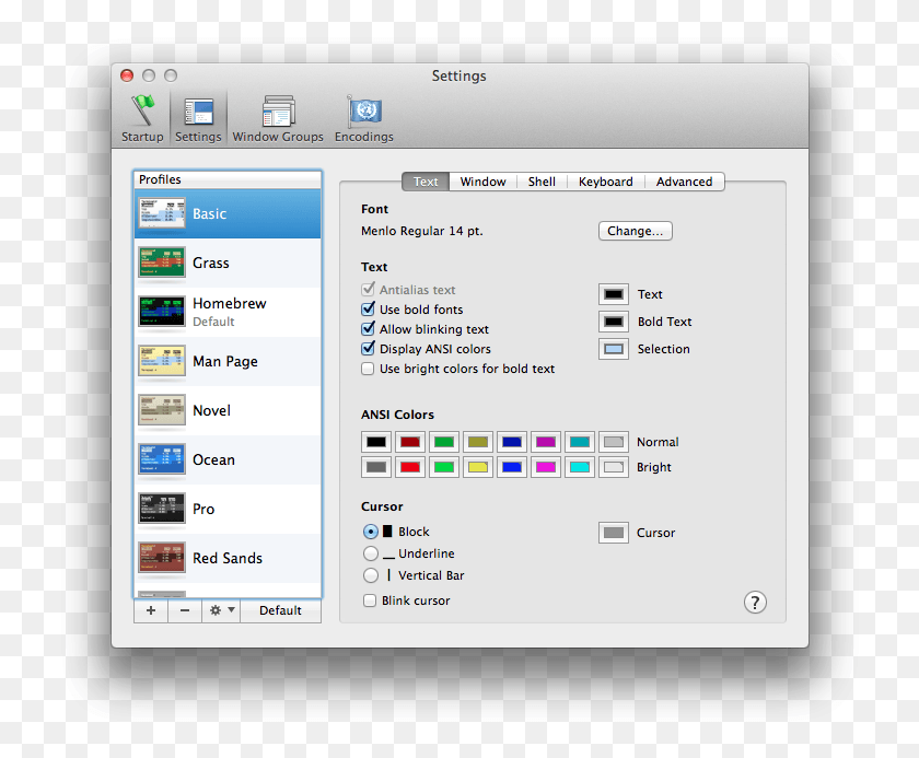736x633 Настройка Командной Строки Mac Os Windows Цвета, Файл, Текст, Веб-Страница Hd Png Скачать
