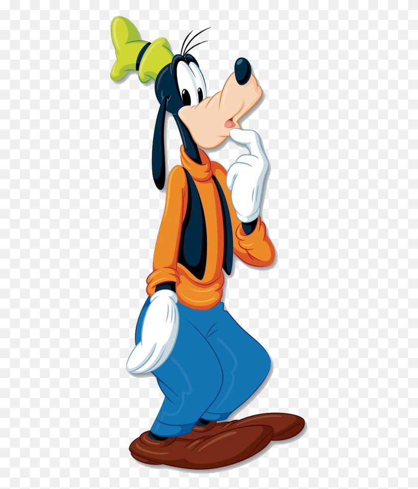 399x923 Confused Cartoon Character Goofy Confused, Toy, Leisure Activities Descargar Hd Png