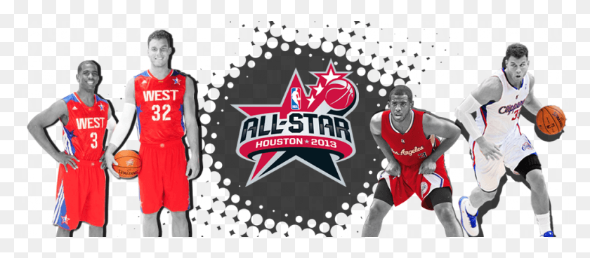 960x380 Congratulations Chris Paul And Blake Griffin Nba All Star Game, Person, Human, People HD PNG Download