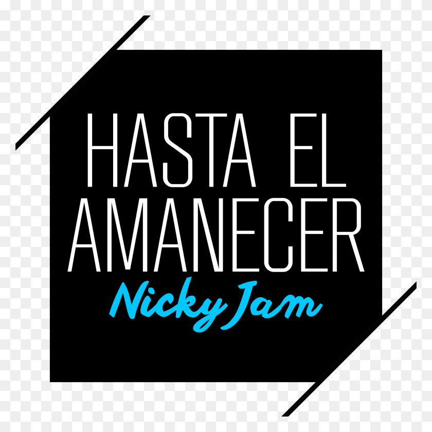 2484x2484 Congratulations Nicky Jam Fte De La Musique, Text, Label, Triangle HD PNG Download