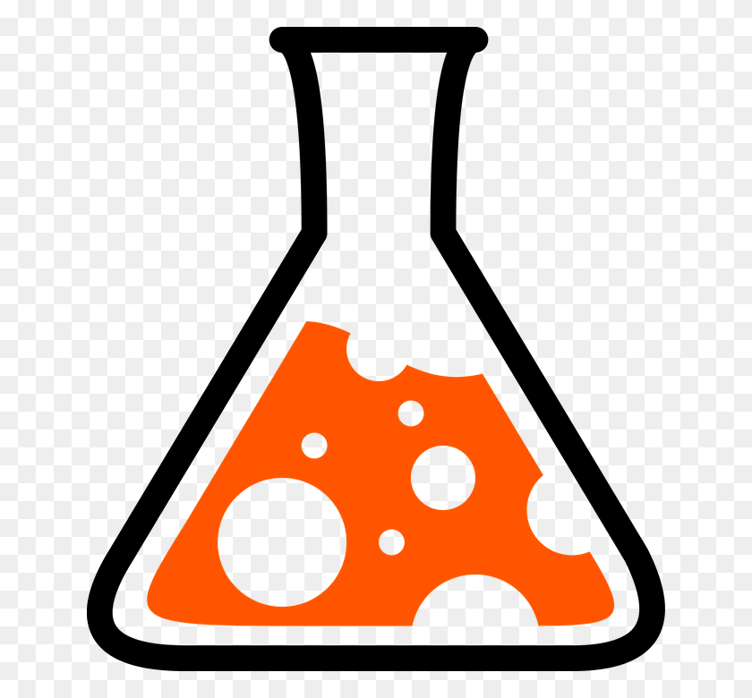 646x720 Conical Flask Chemical Chemistry Flask Chemical, Triangle, Paint Container, Palette HD PNG Download