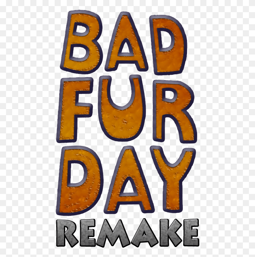 475x788 Conker Bad Fur Day Logo, Alphabet, Text, Number HD PNG Download