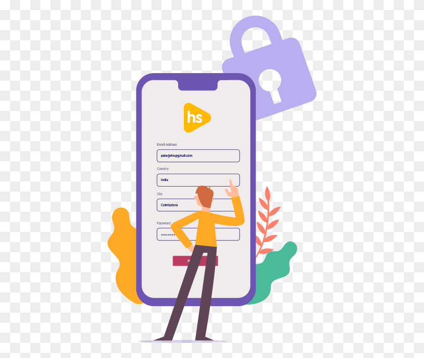 415x650 Connect On The Go Users With Airbnb Clone App Sign Up Illustration, Text, Label, Advertisement Descargar Hd Png