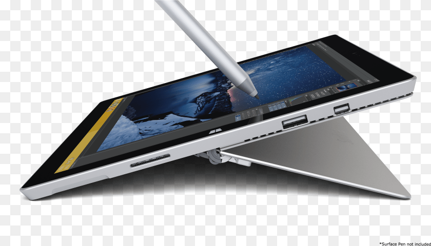 Connect Your Pen To Surface Pro, Computer, Electronics, Tablet Computer, Screen Transparent PNG