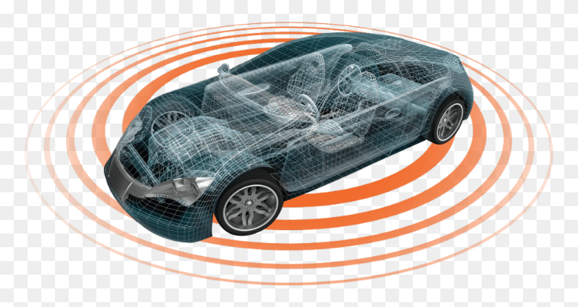 771x387 Connected Car Stock Photo Concept Car Wireframe Vector, Vehicle, Transportation, Automobile HD PNG Download