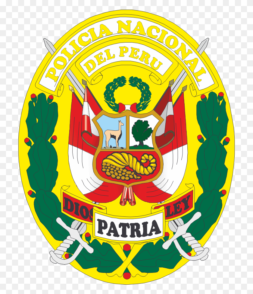 721x914 Conociendo La Historia Imagenes Del Escudo De La Policia Nacional Del Peru, Logo, Symbol, Trademark HD PNG Download