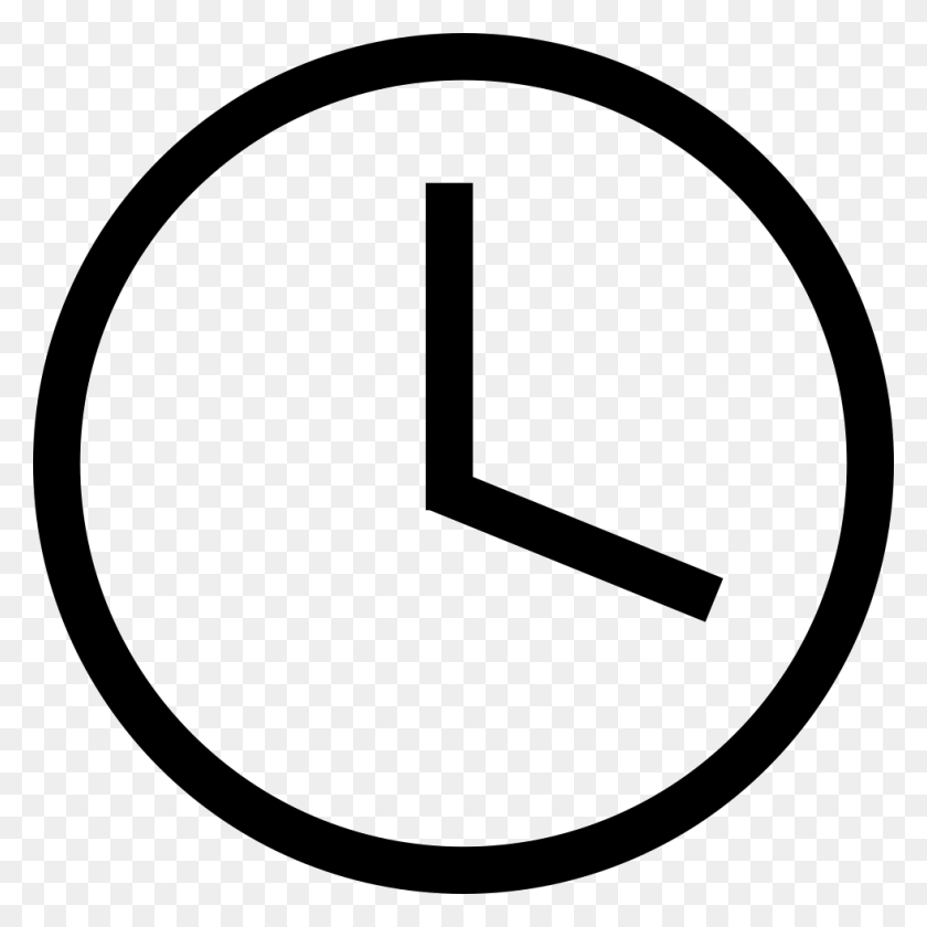 980x980 Conow Time Clock Comments Arrow Right White Circle, Number, Symbol, Text HD PNG Download