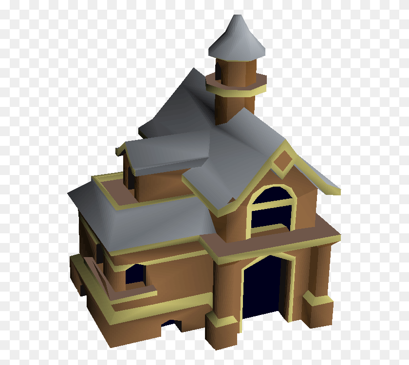 563x691 Consecrated House Osrs, Toy, Den, Minecraft HD PNG Download