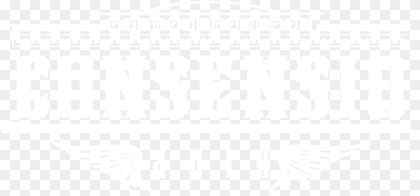 Consensio Format Twitter Logo White, Emblem, Symbol, Stencil, Person PNG