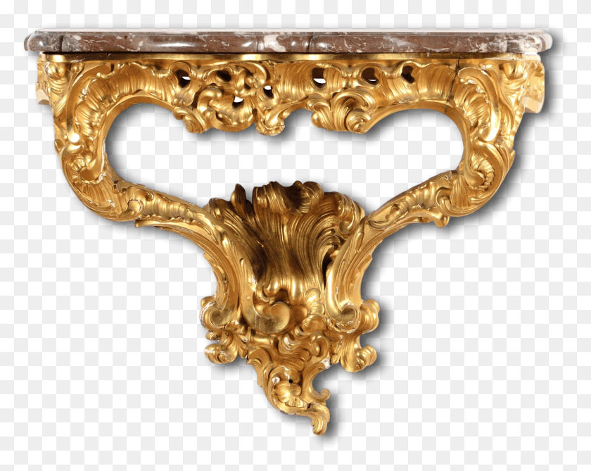 1619x1266 Consolle Luigi Xv D39Applique In Legno Intagliato E Antique, Bronze, Handle, Furniture Hd Png